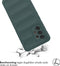 imoshion Hoesje - Geschikt voor Samsung Galaxy A52 (4G) / A52s / A52 (5G) - EasyGrip Backcover - Donkergroen
