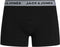 JACK&JONES JACCARL - Boxershorts 3-pack - Zwart (3-pack)