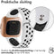 imoshion Siliconen sport bandje - Geschikt voor Fitbit Versa Lite, Versa 2 - Wit - One Size