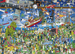 Heye 30098 - Puzzel Movie History - 2000 stukjes - 96,6 x 68,8 cm