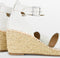 POSH by Poelman SUUS - Dames Sandalen - Plateau sleehak - Wit - Maat 38