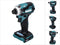 Makita TD001GZ - Slagschroevendraaier - 36V - 210 Nm koppel - 4 toerentallen - 6 automatische standen