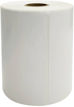 Renkforce RF-5998016 - Rol met etiketten - 100 x 80 mm thermisch papier sterk hechtend wit (500 stuks)