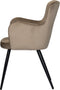 Pole to Pole - Wing Stoel - Velvet - Zand wit