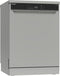 Sharp QWNA1EF45DSEU - Vrijstaande vaatwasser - 13 couverts - Zilver