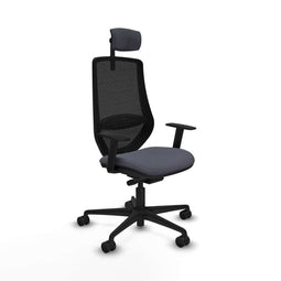 Bureaustoel Piqueras y Crespo D036N2W Donker grijs