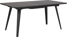 IRVINGTON - Eettafel - Zwart - 90 x 160/200 cm - MDF