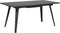 IRVINGTON - Eettafel - Zwart - 90 x 160/200 cm - MDF