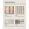 Songmics Lade-organizers - 8-delig - Opvouwbaar - 32 x 10 x 32 cm - Beige
