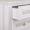 Nachtkastje Alexandra House Living Wit 28 x 69 x 38 cm