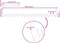 vidaXL - Grasrand - 30 - st - 100x0,5x15 - cm - Weervast - Staal