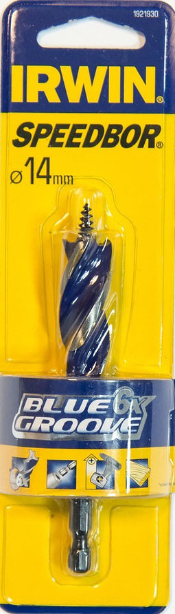 Irwin Blue Groove Speedboor 6X 14 mm x 4 - 1921930