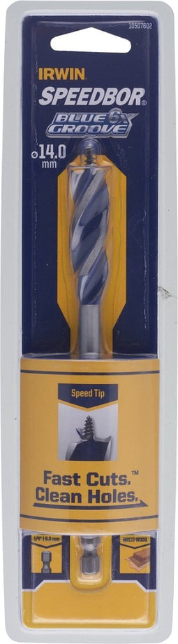 Irwin Blue Groove Speedboor 6X 14 mm x 6” - 10507602