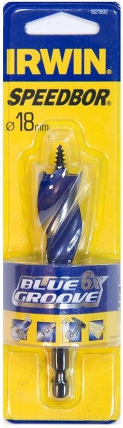 Irwin Blue Groove Speedboor 6X 18 mm x 4 - 1921992