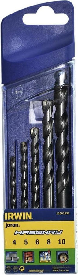 Irwin Steenboren SET 4/5/6/8/10mm - 10501892