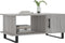 vidaXL - Salontafel - 90x50x40 - cm - bewerkt - hout - grijs - sonoma - eikenkleurig