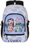 Karactermania - Lilo en Stitch - Fight FAN 2.2 Rugzak - Lichtgewicht met laptopvak - Paars