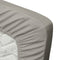 Ten Cate Hoeslaken - Hoeslaken Topper 160x200 - Hoeslaken 160x200 - Geschikt voor Topper Matras 160 x 200 - Katoensatijn - Topdekmatras 160x200 - Hoekhoogte 10 cm - Grijs