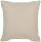 J-Line kussen Schelp - katoen - beige/wit
