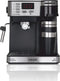 Haeger CM-145.008A - Koffiezetapparaat - 15 bar hoge druk - Zwart zilver