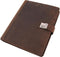 Alassio schrijfmap - A4 - 4-rings - leer - bruin - JU-31515