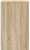 vidaXL - Garagekast - 40x51x85 - cm - massief - grenenhout - sonoma - eikenkleurig
