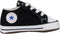 Converse Chuck taylor All Star Cribster babyschoenen zwart - Maat 17