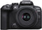 Canon EOS R10 - Camera met RF-S 18-45mm F4.5-6.3 IS STM Lens - 4K Ultra HD - Zwart