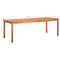 vidaXL - Tuintafel - 215x90x74 - cm - massief - acaciahout