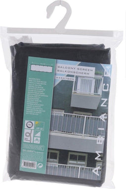 Balkonscherm Donkergrijs | 445 x 76 cm | Polyester