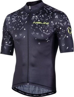 Nalini Centenario 2.0 - Fietsshirt - Sneldrogend ademend - Zwart/Wit - Maat S