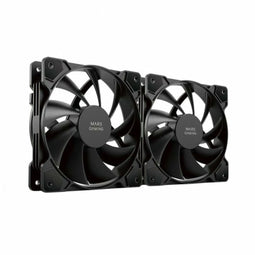 Mars Gaming MF-PWMX2 - PWM Fan Kit - 120mm 800rpm - Zwart (2 stuks)