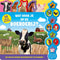 Wat hoor je op de boerderij - geluidenboek - 10 dierengeluiden - hardcover