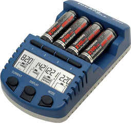 TechnoLine BC 1000 N - Lader - Grijs