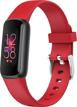 imoshion Siliconen bandje - Geschikt voor Fitbit Luxe - Rood - One Size