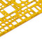 Aristo architecten meubelsjabloon - schaal 1:100 - met inktnoppen - oranje transparant - AR-5064