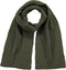 Barts Wilbert Scarf - Sjaal Heren - Fijn gebreid - Groen