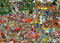 Jan van Haasteren - Puzzel - Kerstdiner & Kerstbomenmarkt - 2x1000 stukjes (2 stuks)