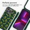 iMoshion Hoesje Geschikt voor iPhone 13 Pro Hoesje Met Koord - iMoshion Siliconen design hoesje met koord - Groen / Avocado Green