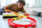 Hot Wheels - Track Builder Premium - Bochtenset met 90 graden bochten en rechte stukken
