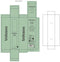 Messen Set Bidasoa Fosil Metaal Staal 23 x 1,2 x 1,1 cm (6 Stuks)