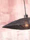 GOOD&MOJO Hanglamp Iguazu - Jute Zwart - Ø40x12cm - - Hanglampen Eetkamer, Slaapkamer, Woonkamer