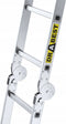 Drabest PRO - Multifunctionele ladder - 4x3 treden met werkplatform - Professionele kwaliteit