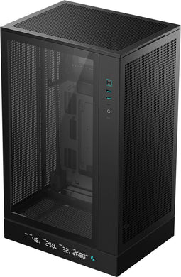 DeepCool CH270 - Mini Tower PC - Micro-ATX Mini-ITX - Gehard glas Zwart
