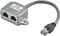 ISDN splitter - 1x RJ45 (m) - 2x RJ45 (v) - versie 3 - 0,15 meter