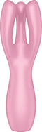 Satisfyer, vibrator, oplegvibrator, 'Treesome 3', 14 cm, 3 motoren, voor stimulatie van clitoris en schaamlippen