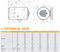 ISEA Swing Elektrische boiler 50 L - Hot dip koper weerstand - Magnesium anode - Horizontaal