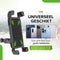 iSetchi CycleSnap Telefoonhouder voor Fiets , Motor & Scooter / Brommer - Anti-Schok laag- Draaibaar & Verstelbaar - Universeel - GSM Mobiel Houder - Fietshouder