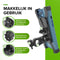iSetchi CycleSnap Telefoonhouder voor Fiets , Motor & Scooter / Brommer - Anti-Schok laag- Draaibaar & Verstelbaar - Universeel - GSM Mobiel Houder - Fietshouder
