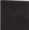 vidaXL - Hoofdbord - met - Knopen - Zwart - 80 - cm - Velvet